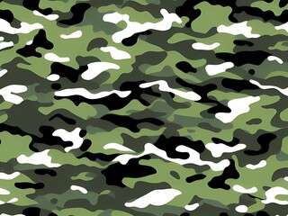 Fototapeta premium camouflage military pattern background, illustration