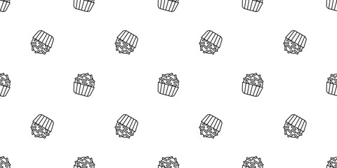 Line sweet brigadeiro pattern design