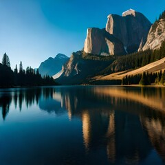 reflection in the lake