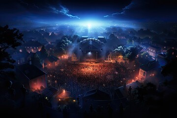 Obraz premium Outdoor Concert