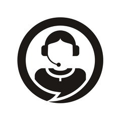 customer service logo icon