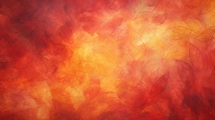 Papier Peint photo Mélange de couleurs Abstract Fall or Autumn Background Concept with Mottled Colors