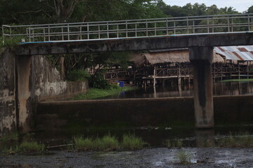 New Dam floods roads and rural farmland