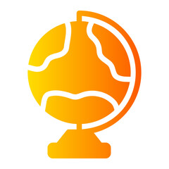 globe gradient icon