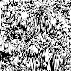 A distorted, rough texture with large details is suitable for creating wooden or stone surfaces.