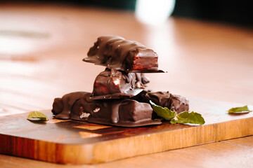 Homemade Chocolate Bars