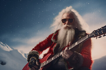 rock santa man - Powered by Adobe