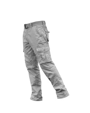 cargo pants isolated on white background