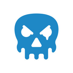 skull icon vector illustration