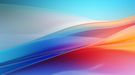 Fototapeta premium abstract colorful wave background