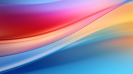 Fototapeta premium abstract colorful wave background