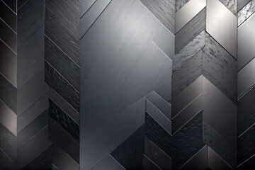 Industrial Titanium Texture Background , AI Generated