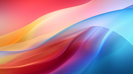Fototapeta premium abstract colorful wave background