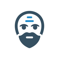 gangster icon vector illustration