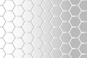 Naklejka premium white and gray gradient modern illustration background