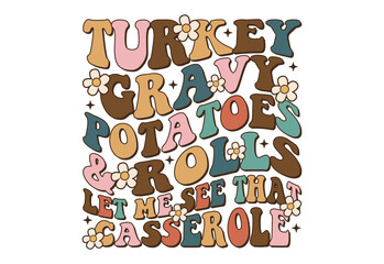 Retro Thankful Quote, Retro Fall Quote, Thanksgiving, Autumn, Thankful Grateful Blessed