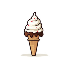 ice cream cone, svg,vector