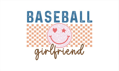 Retro Baseball Quotes SVG Design, Baseball SVG Design for T shirt, Retro Groovy Baseball T-shirt Design