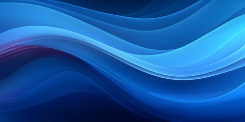Obraz premium Modern and Abstract Wave Background with Technology and Science Concept