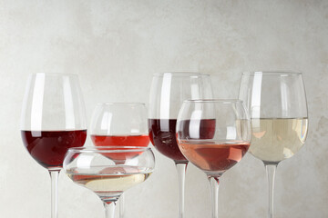 Gourmet concept, delicious alcohol drink concept - wine