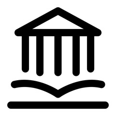 library line icon