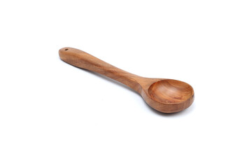 Wooden Spoons for Cooking, Wood Cooking Utensils isolated on white background