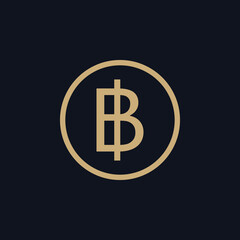 CURRENCY LOGO DESIGN, CURRENCY SIMBOL, ISOLATED BACKGROUND, CURRENCY IN CIRCLE