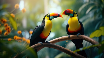 Toucans is are the most beautiful birds in the world, ranked number 4 in natural beauty.