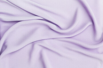 Purple waving fabric background, blank purple fabric texture background