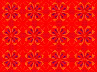 red and white background