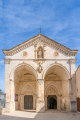 Fototapeta na wymiar The Sanctuary of Saint Michael the Archangel. Monte Sant'Angelo, Foggia, Apulia, Italy, Europe.