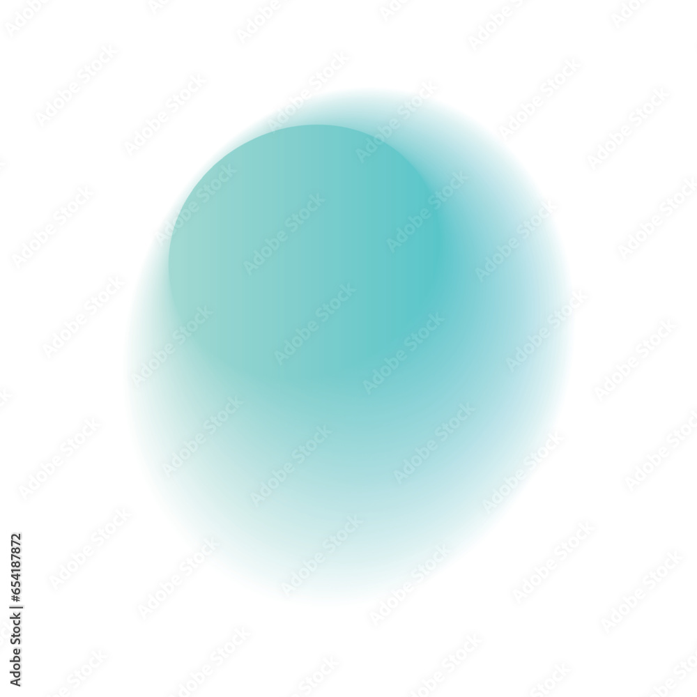 Poster blur round shapes, color gradation and light. soft and gradient effects. vector illustrations isolat