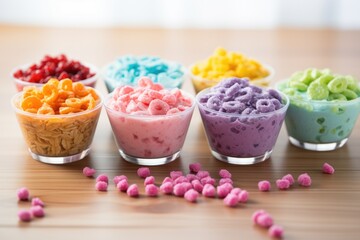 baby cereals assorted by flavor