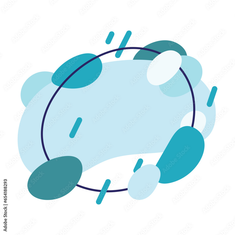 Poster organic abstract forms. fluid and irregular elements in creative and simple amoeba. amorphous liquid