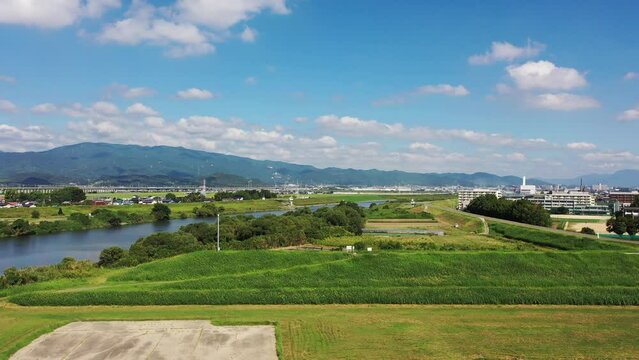 久留米市筑後川流域
