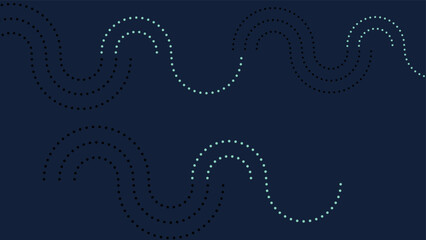 abstract blue background with swirls. Modern circle lines pattern. Horizontal banner template. Suit for cover, banner, brochure, corporate, poster, presentation, website