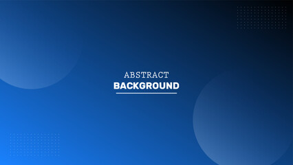 Modern blue futuristic geometric background. Futuristic hi-technology concept. Horizontal banner template. Suit for cover, banner, brochure, corporate, poster, presentation, website