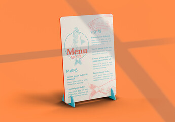 Stand Paper Mockup 