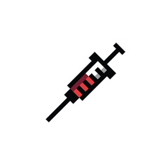 this is medical icon 1 bit style in pixel art with simple color and white background ,this item good for presentations,stickers, icons, t shirt design,game asset,logo and your project.