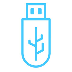 usb flash drive icon