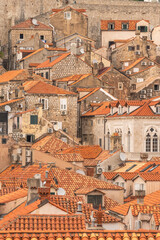 Fototapeta premium Dubrovnik city details medieval buildings old game of thrones
