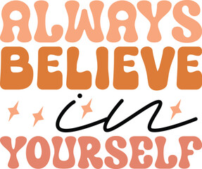 motivational  retro svg design