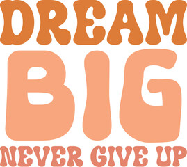 motivational  retro svg design