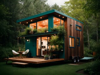 Compact and efficient tiny house