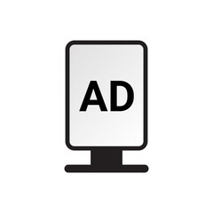 citylight icon - ad sign