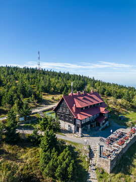 Panorama of the Izerskie Mountains - Stog Izerski Swieradow Zdroj