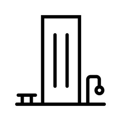 Apartment Icon in Line Style