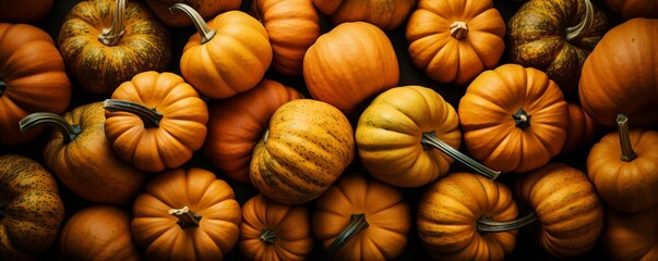 Pumpkins Pile Background