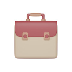 briefcase 3d icon