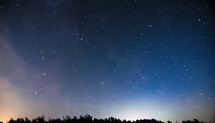 Fototapete Rund sky with stars © Ümit